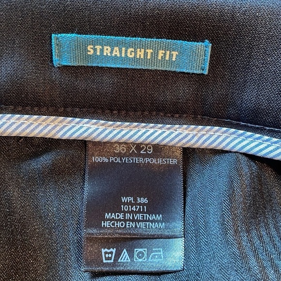 Haggar‎ Flat Front Straight Fit 29L Dress Pant - Picture 10 of 12